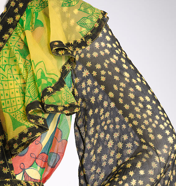 "Acapulco Gold", Ossie Clark (British, Oswaldtwistle 1942–1996 London), silk, British