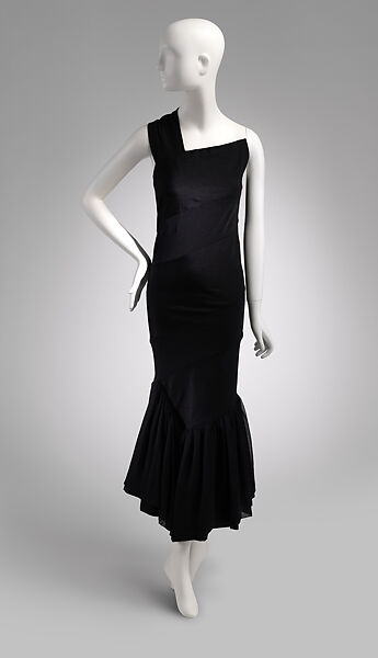 Dress, Comme des Garçons (Japanese, founded 1969), nylon, polyester, cotton, polyurethane, Japanese 