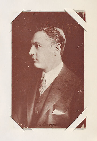 Jack Barrymore from Movie Stars Exhibit Cards series (W401) | The ...