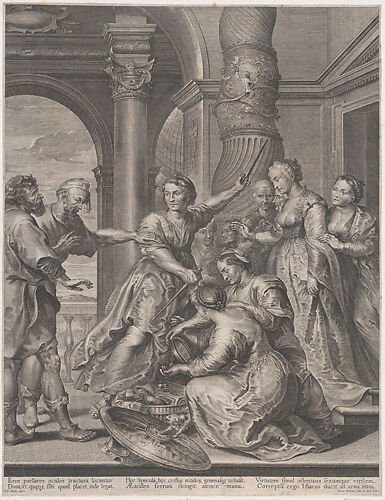 Achilles and the daughters of Lycomedes