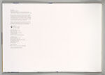 Workbook, Michele Oka Doner (American, born Miami Beach, Florida, 1945), Artist's book