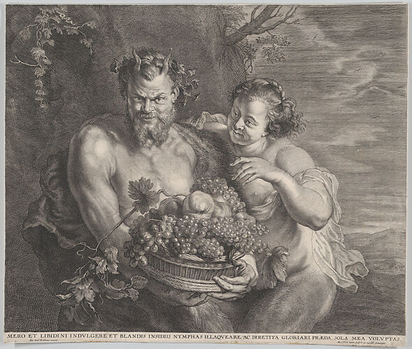 Satyr and Bacchante