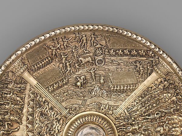 Caligula tazza, Gilded silver, Netherlandish?