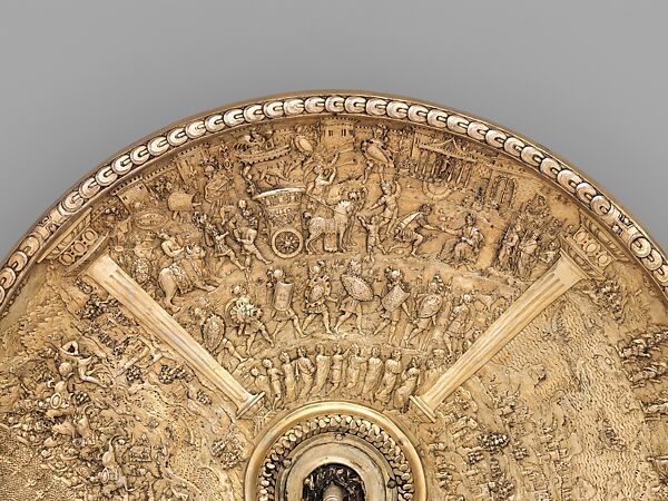 Tiberius tazza, Gilded silver, Netherlandish?