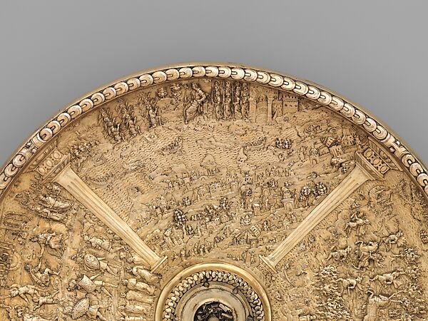 Tiberius tazza, Gilded silver, Netherlandish?