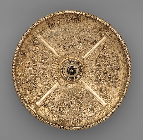 Tiberius tazza, Gilded silver, Netherlandish?