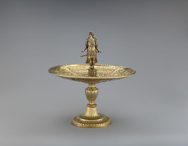 Augustus tazza, Gilded silver, Netherlandish? 