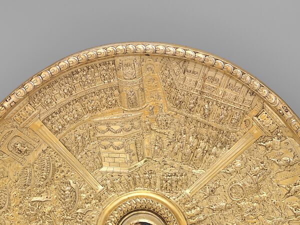 Augustus tazza, Gilded silver, Netherlandish?