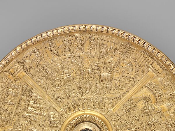 Augustus tazza, Gilded silver, Netherlandish?