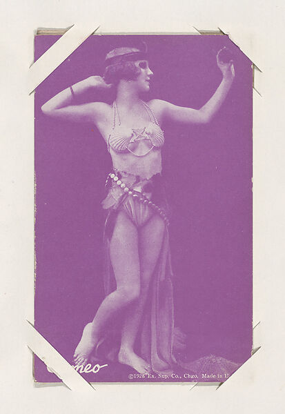 Cameo from Actress Exhibit series (W423), Exhibit Supply Company, Commercial color photolithograph 