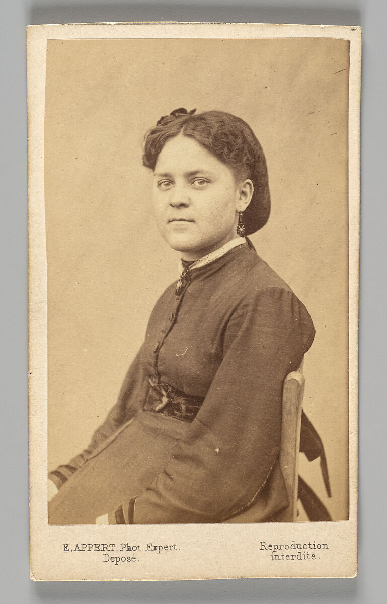 [Member of the Paris Commune: Laure, cantinière, à perpétuité], Ernest Eugène Appert (French, 1831–1891), Albumen silver print 