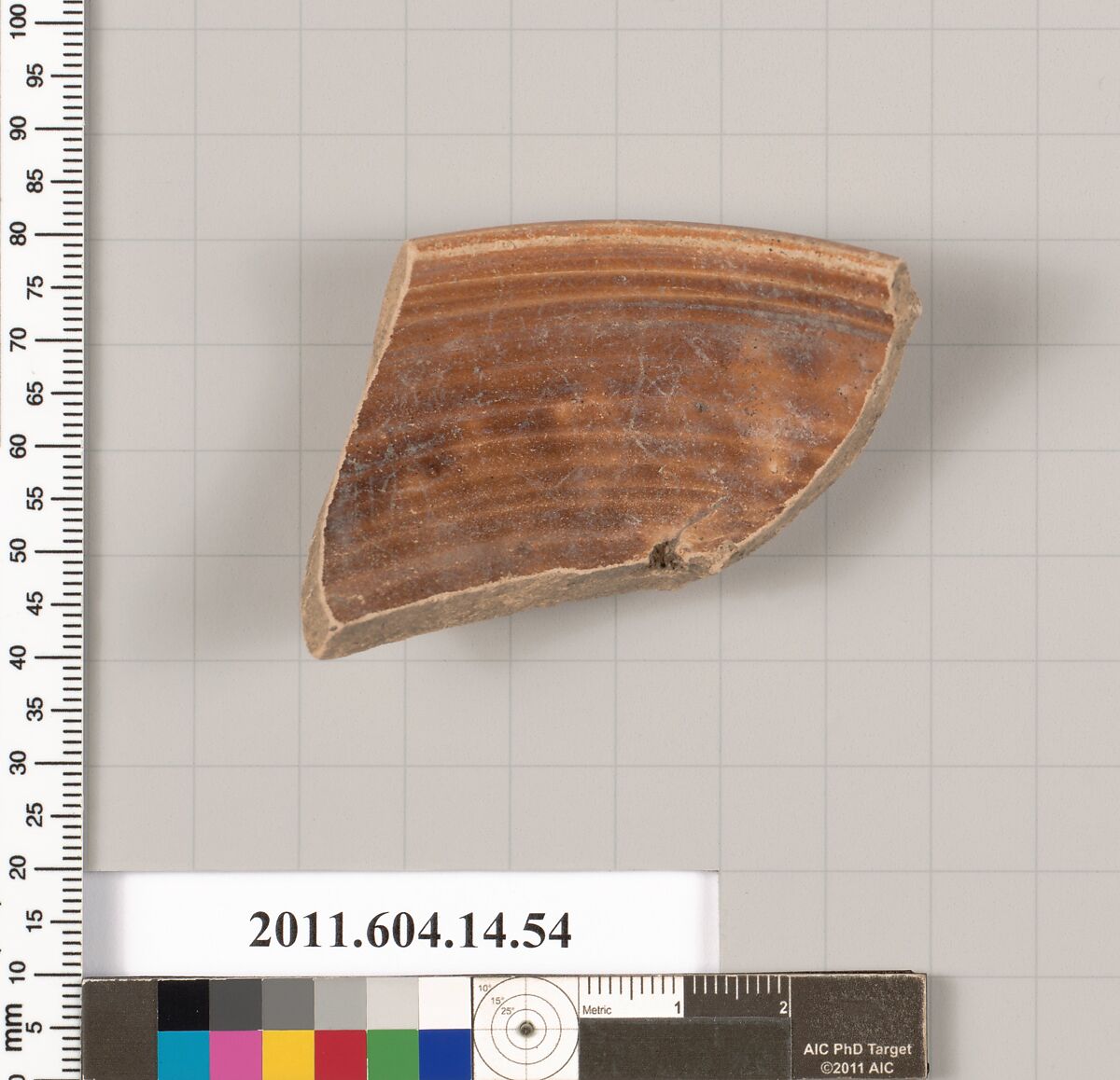 Terracotta rim fragment of a bowl, Terracotta, Unknown fabric