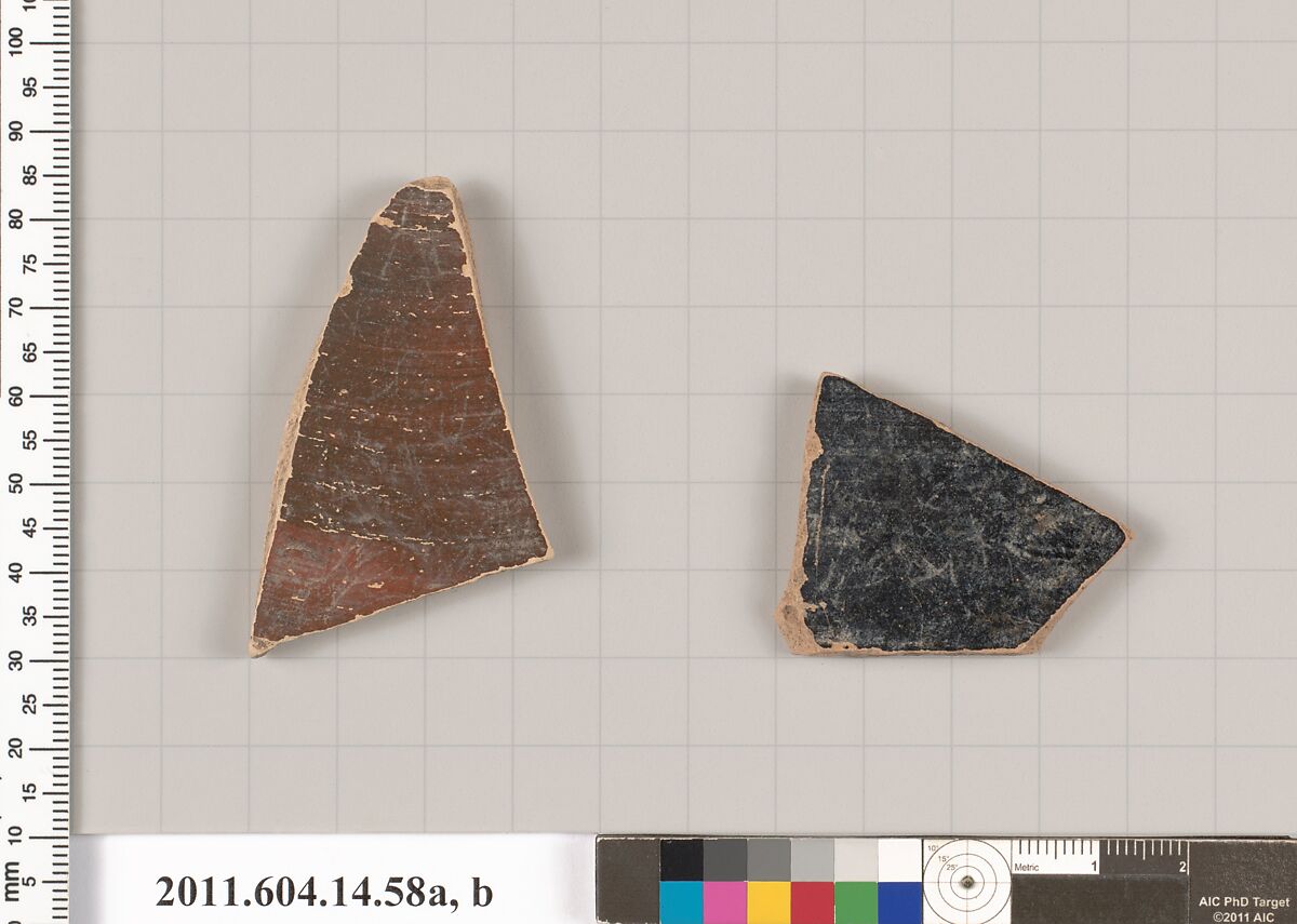 Terracotta fragments of undetermined shapes, Terracotta, Unknown fabric 