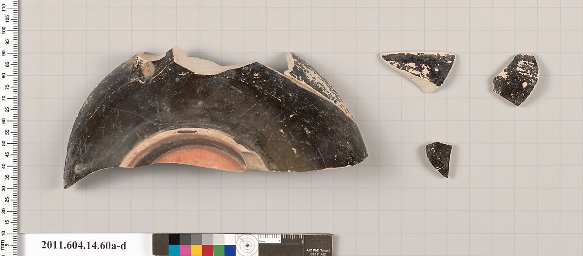 Terracotta fragments of a bowl, Terracotta, Unknown fabric