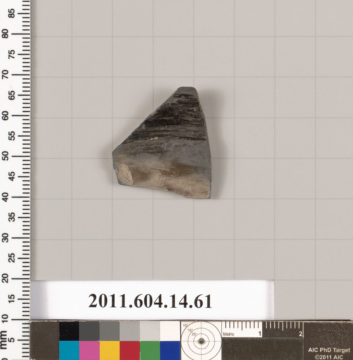 Terracotta rim fragment of an open shape, Terracotta, Unknown fabric