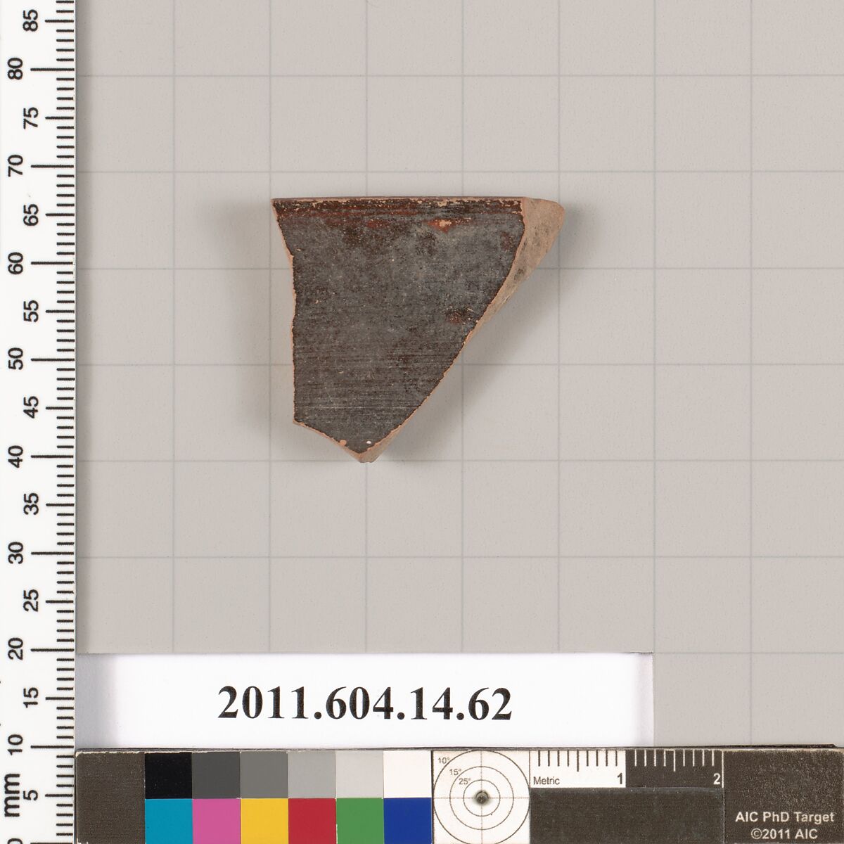 Terracotta rim fragment of an open shape, Terracotta, Unknown fabric