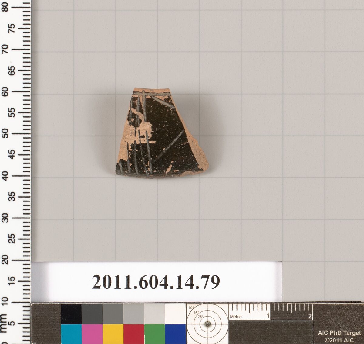 Terracotta fragment of an undetermined shape, Terracotta, Unknown fabric 