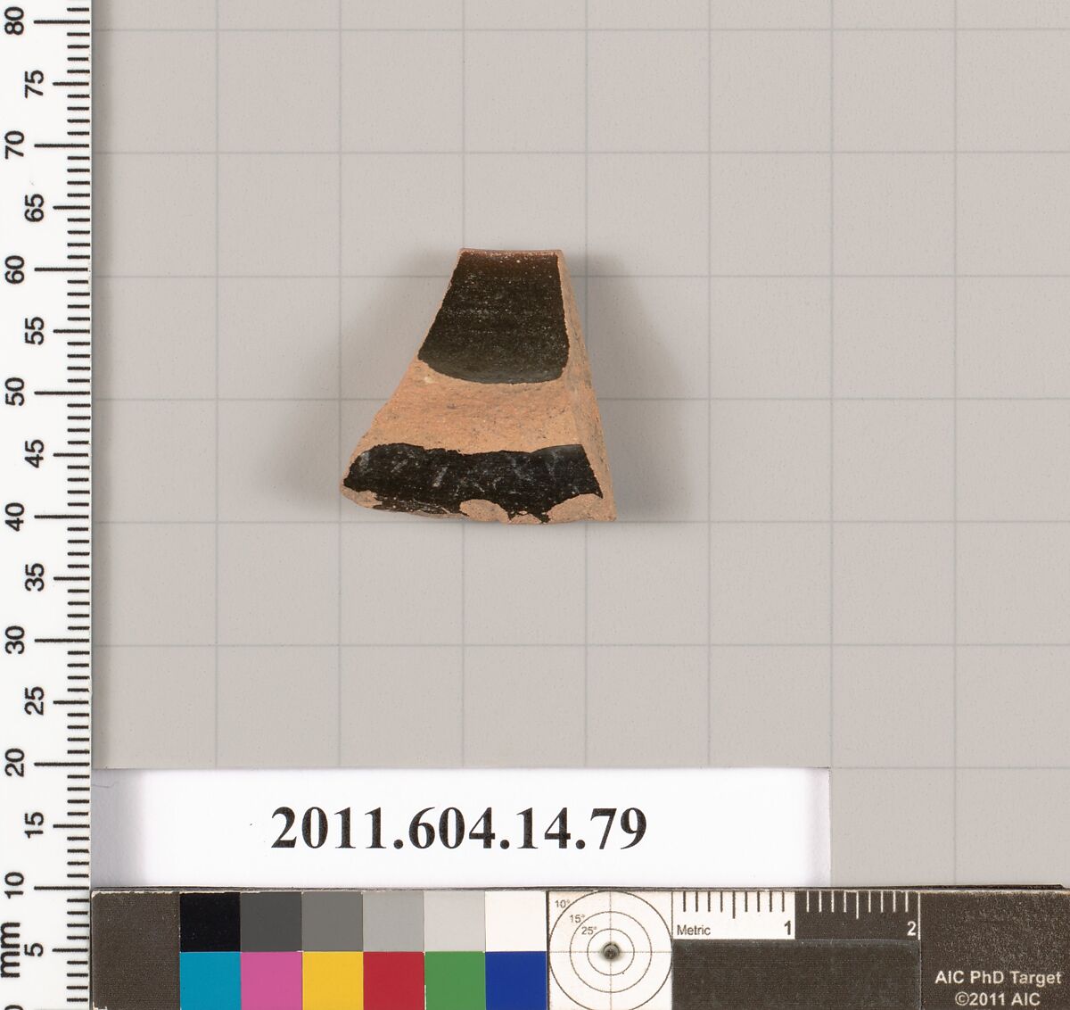 Terracotta fragment of an undetermined shape, Terracotta, Unknown fabric