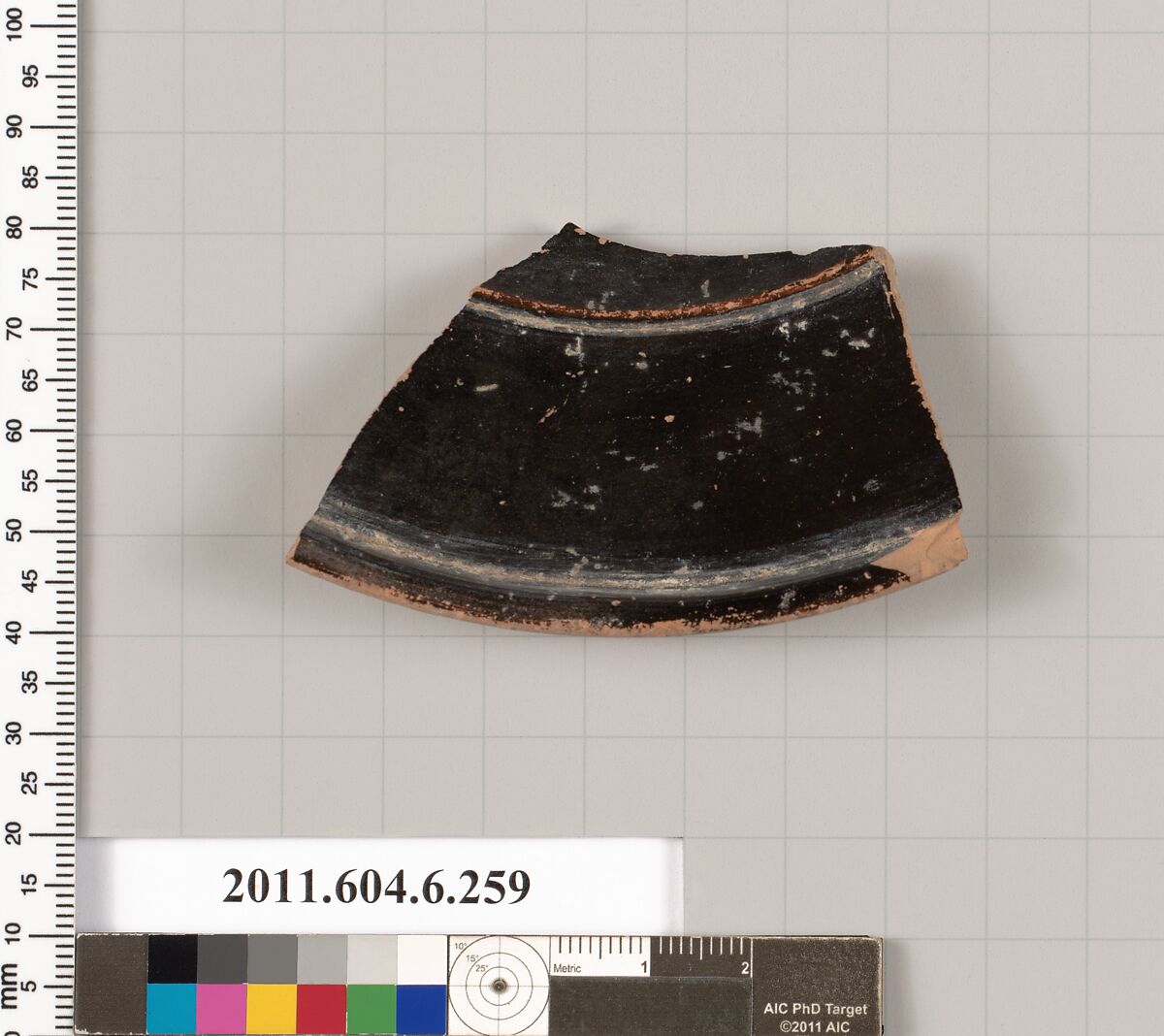 Terracotta fragment of a plate?, Terracotta, Greek, Attic