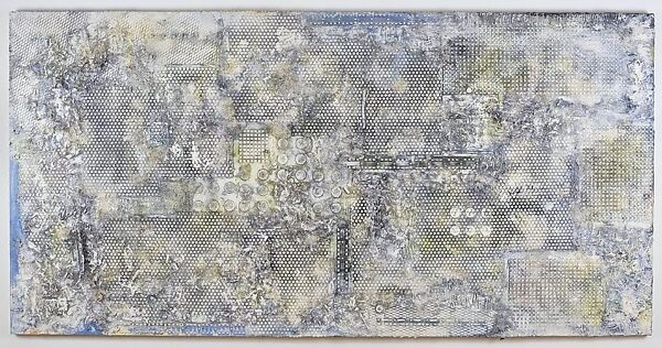 Bessemer Dreamer, Jack Whitten (American, Bessemer, Alabama 1939–2018 New York), Acrylic and mixed media on canvas 