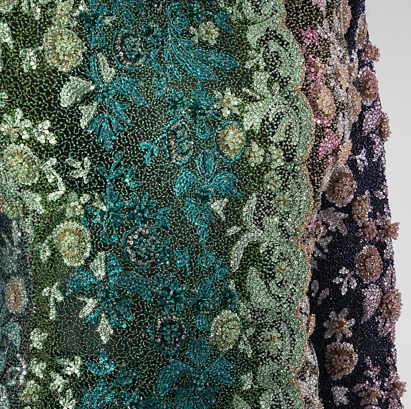 Ensemble, Gianni Versace (Italian, founded 1978), (a) silk, glass; (b) silk, Italian