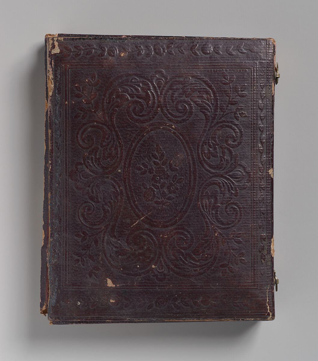 [Farmer with Plow and Team of Horses], Unknown (American), Daguerreotype