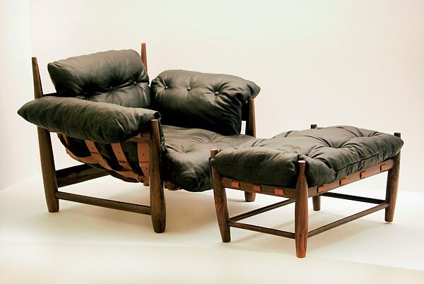 Mole Armchair and Ottoman