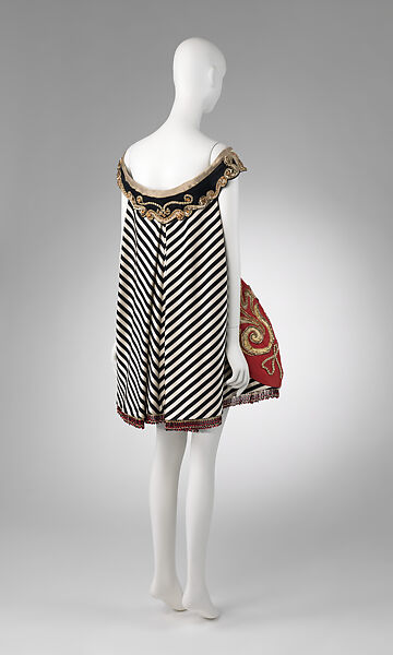 Dress, Gianni Versace (Italian, founded 1978), silk, metal, glass, Italian