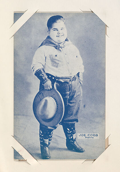 Joe Cobb from Movie Stars Exhibit Cards series (W401), Commercial color photolithograph 