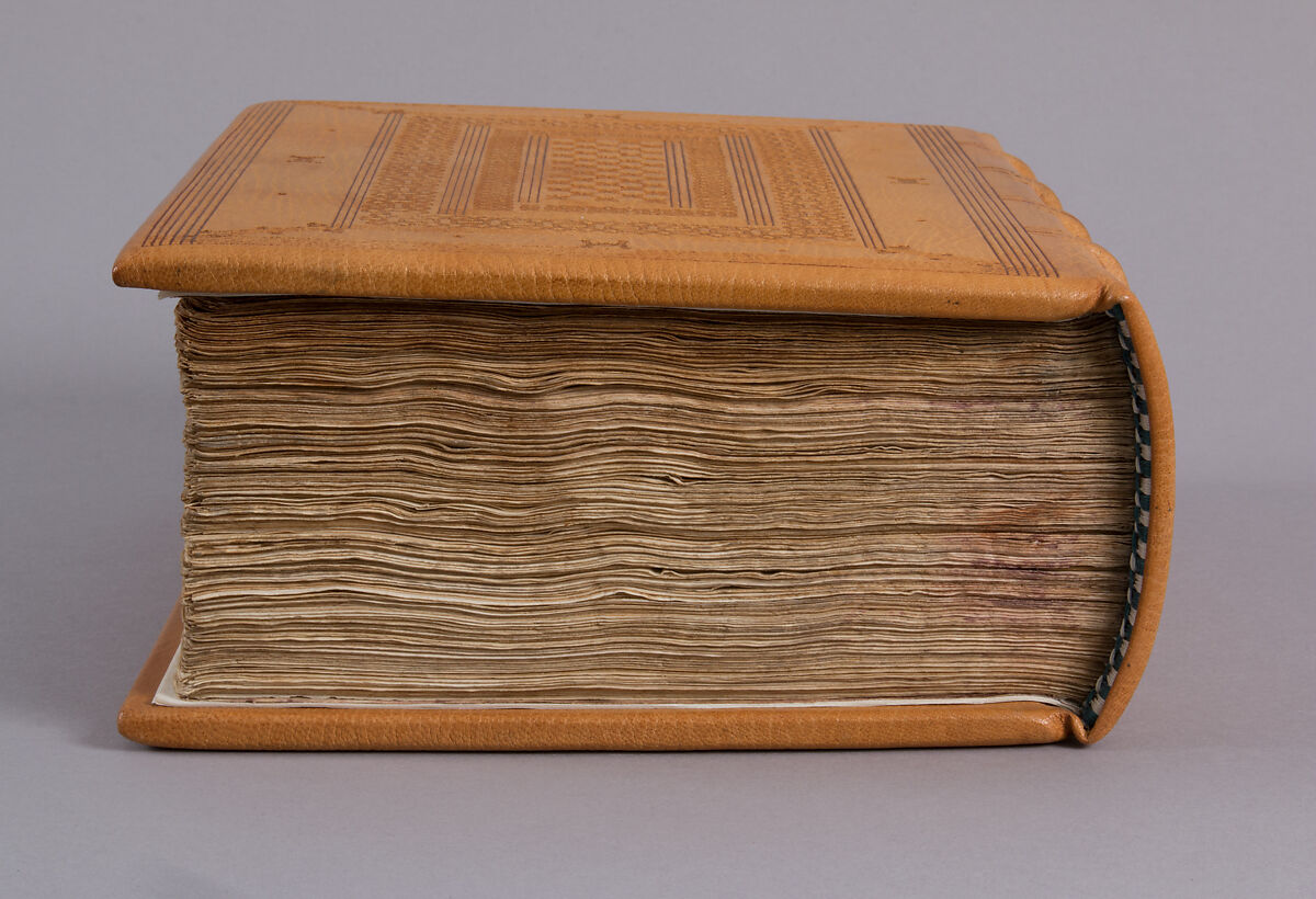 Hebrew Bible, Ink, tempera, and gold on parchment; leather binding, Spanish