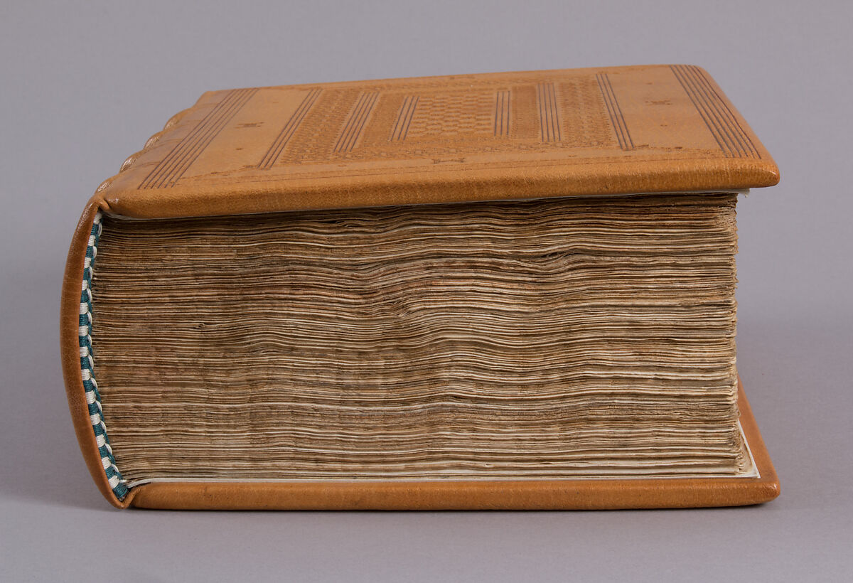 Hebrew Bible, Ink, tempera, and gold on parchment; leather binding, Spanish