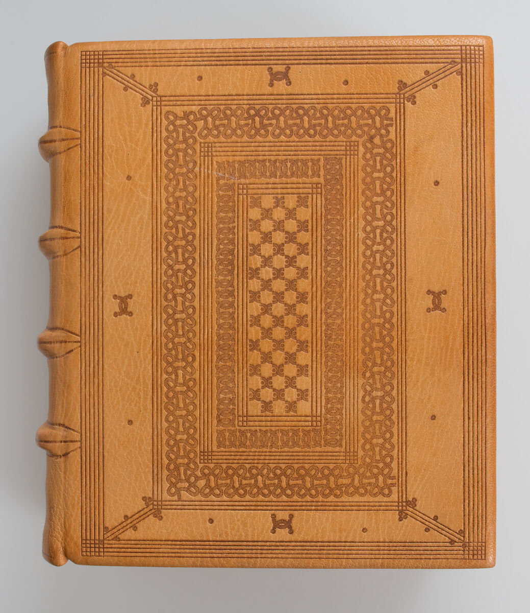 Hebrew Bible, Ink, tempera, and gold on parchment; leather binding, Spanish