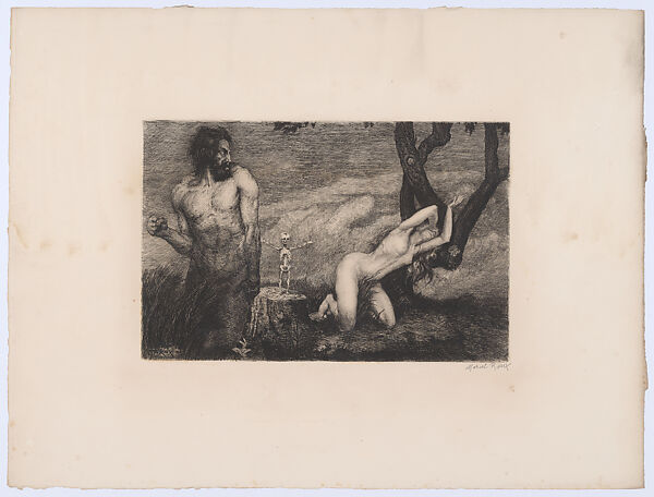 Dance of Death, Marcel Roux (French, Bessenay 1878–1922 Chartres), Fifteen etchings in a printed portfolio