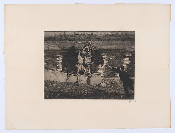 Dance of Death, Marcel Roux (French, Bessenay 1878–1922 Chartres), Fifteen etchings in a printed portfolio