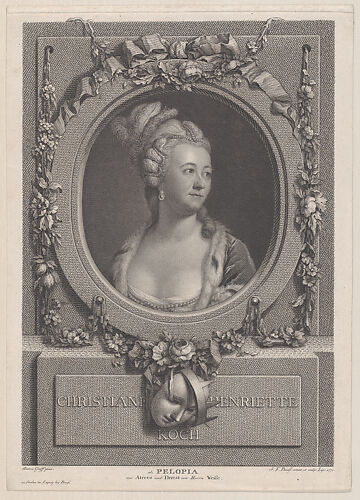 Portrait of Christiane Henriette Koch as Pelopia
