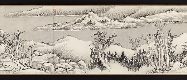 Winter Landscape after Wang Hui’s Interpretation of Shen Zhou, Fu C. Y. Shen (Chinese, born 1937), Handscroll; ink on paper, China