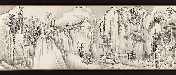 Winter Landscape after Wang Hui’s Interpretation of Shen Zhou, Fu C. Y. Shen (Chinese, born 1937), Handscroll; ink on paper, China