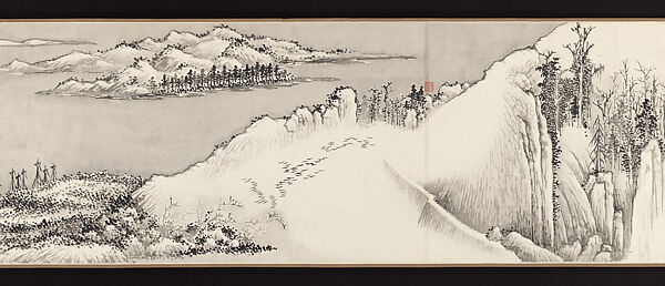 Winter Landscape after Wang Hui’s Interpretation of Shen Zhou, Fu C. Y. Shen (Chinese, born 1937), Handscroll; ink on paper, China