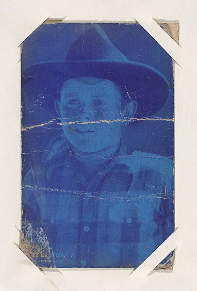 Buzz Barton from Western Stars or Scenes Exhibit Cards series (W412), Exhibit Supply Company, Commercial color photolithograph 