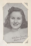 Deanna Durbin from Movie Stars Exhibit Cards series (W401), Commercial photolithograph