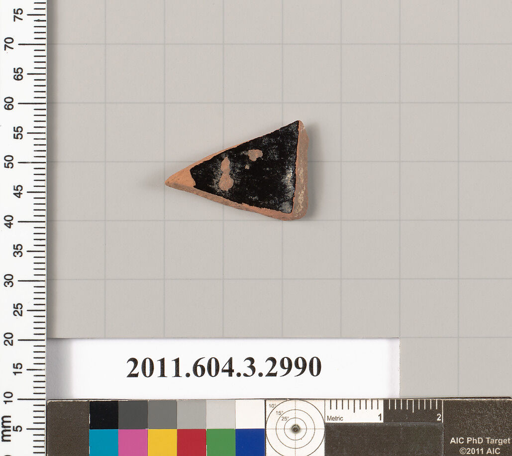 Terracotta of an oinochoe (jug) or olpe (jug)?, Terracotta, Greek, Attic