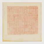 Untitled A, Untitled B, Untitled C, Untitled D, Merrill Wagner (American, born Seattle, Washington 1935), Oil pastel and cloth tape on four Plexiglas panels
