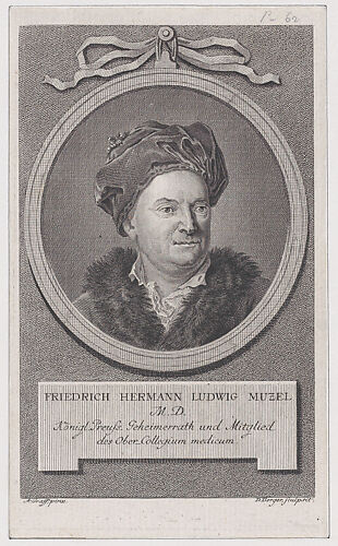 Portrait of Friedrich Ludwig Hermann Muzel