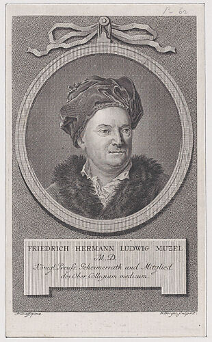 Portrait of Friedrich Ludwig Hermann Muzel