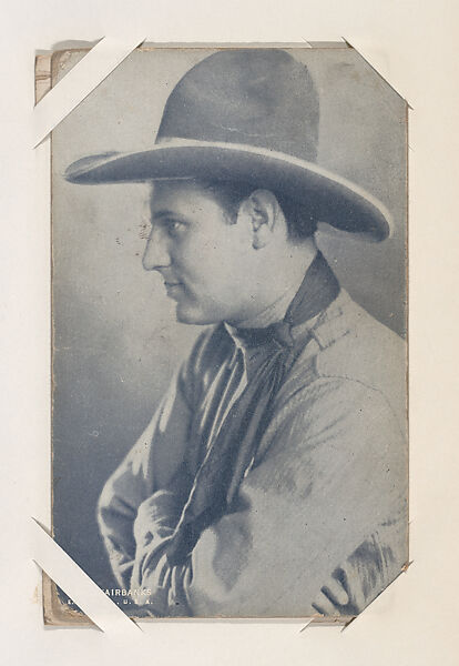 William Fairbanks from Western Stars or Scenes Exhibit Cards series (W412), Exhibit Supply Company, Commercial color photolithograph 