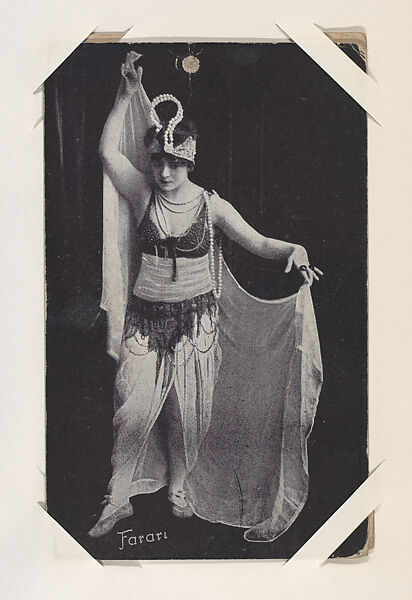 Farari from Actress series (W423), Commercial photolithograph 