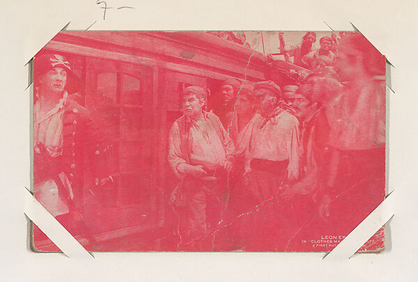Leon Errol in "Clothes Make the Pirate" from Scenes from Movies Exhibit Cards series (W404), Commercial color photolithograph 