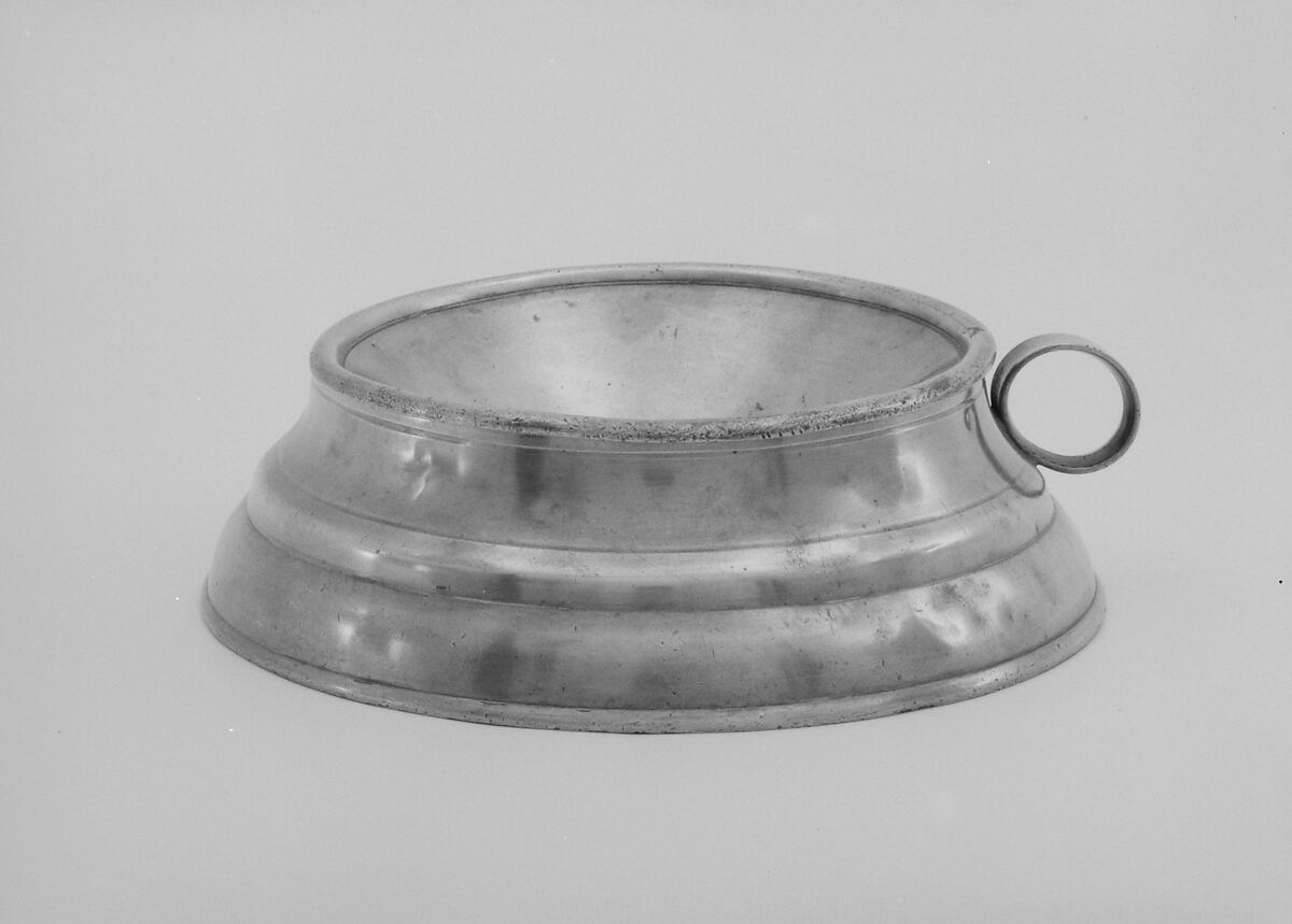 Spittoon, William Savage (British, Howden, Yorkshire 1770–1843 London), Pewter, American 