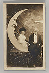 [Paper Moon Studio Portrait], Unknown (American), Gelatin silver print