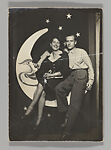 [Paper Moon Studio Portrait], Unknown (American), Gelatin silver print